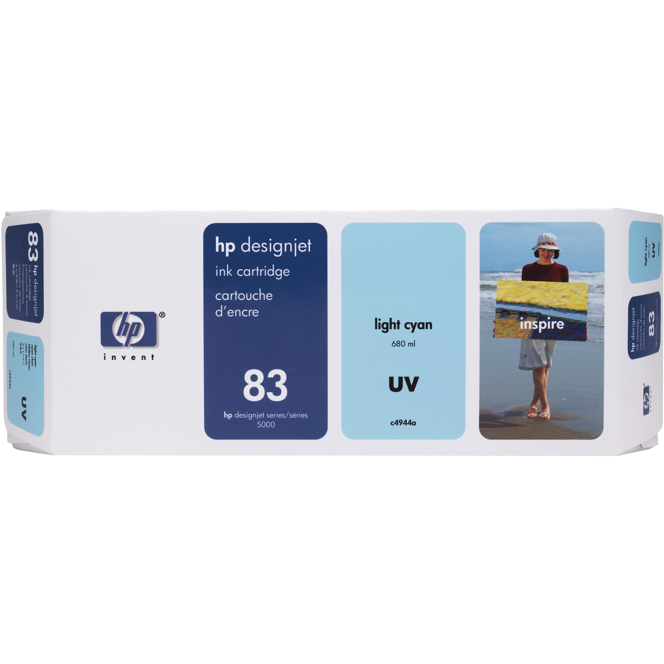 HP, Druckerpatrone, 83 Uv- (Y)