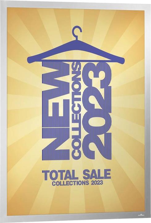 Produktbild Durable PrÃ¤sentationsrahmen Duraframe A2 Schwarz