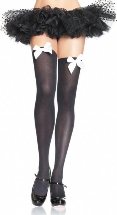 Produktbild Leg Avenue Strümpfe mit Schleife (L, M, S)