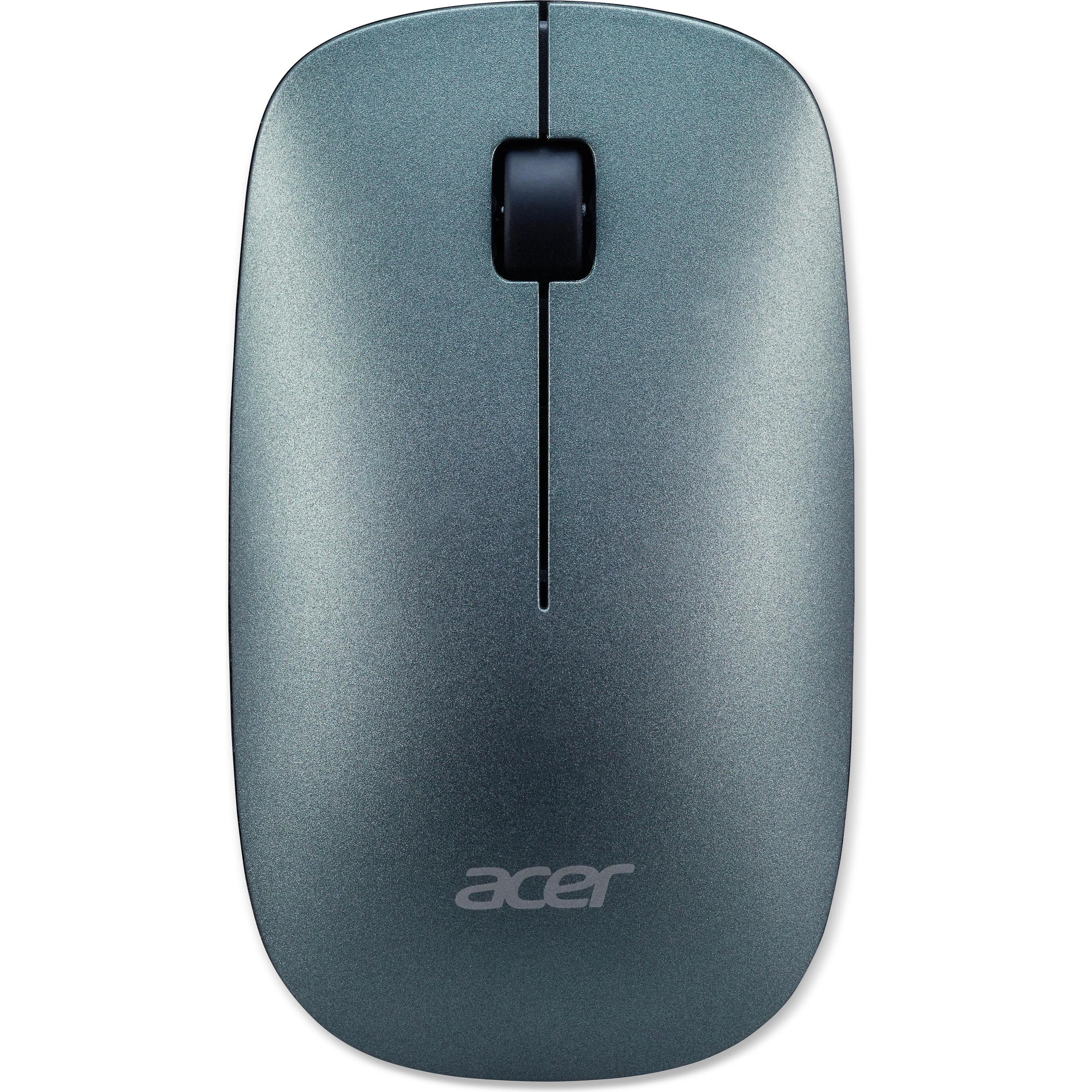 Acer AMR020 Maus Beidhändig RF Wireless Optisch 1200 DPI (Kabellos), Maus, Grau
