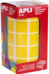 Apli Rolle mit Rechteckkleber lila 20 x 20 mm