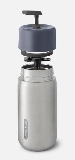 Immagine prodotto Black + Blum Tazza da viaggio isolata in acciaio inossidabile - Bottiglia per bere isolata (0.34 l)