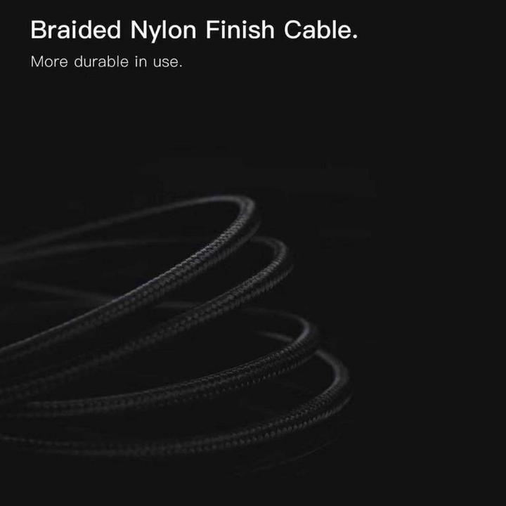 Actual product image Orsen S53 Type C to Type C 3A 1m black (1 m)