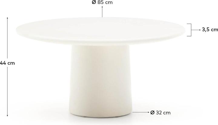 Image du produit Kave Home Albanella (85 x 85 x 44 cm)