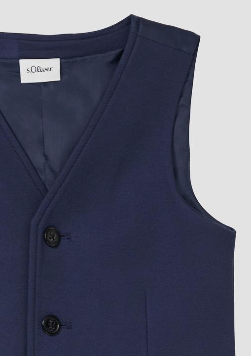 Produktbild s.Oliver Weste aus Interlockjersey (140)