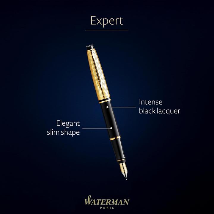 Productafbeelding Waterman Füllfederhalter Expert Deluxe: Opera Collection (Goud, Messing, Zwart, 1x)