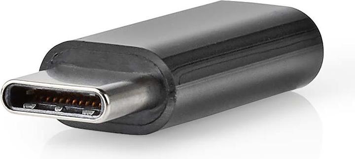 Actual product image Nedis USB-C™ Adapter | USB 2.0 | USB-C™ Plug | USB Micro-B Socket | 480 Mbps | Gold-plated | Anthra