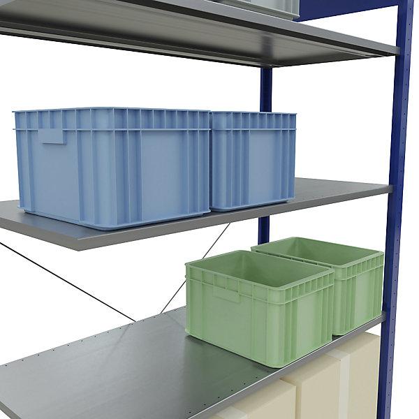 Actual product image eurokraft pro Boltless shelving, single row