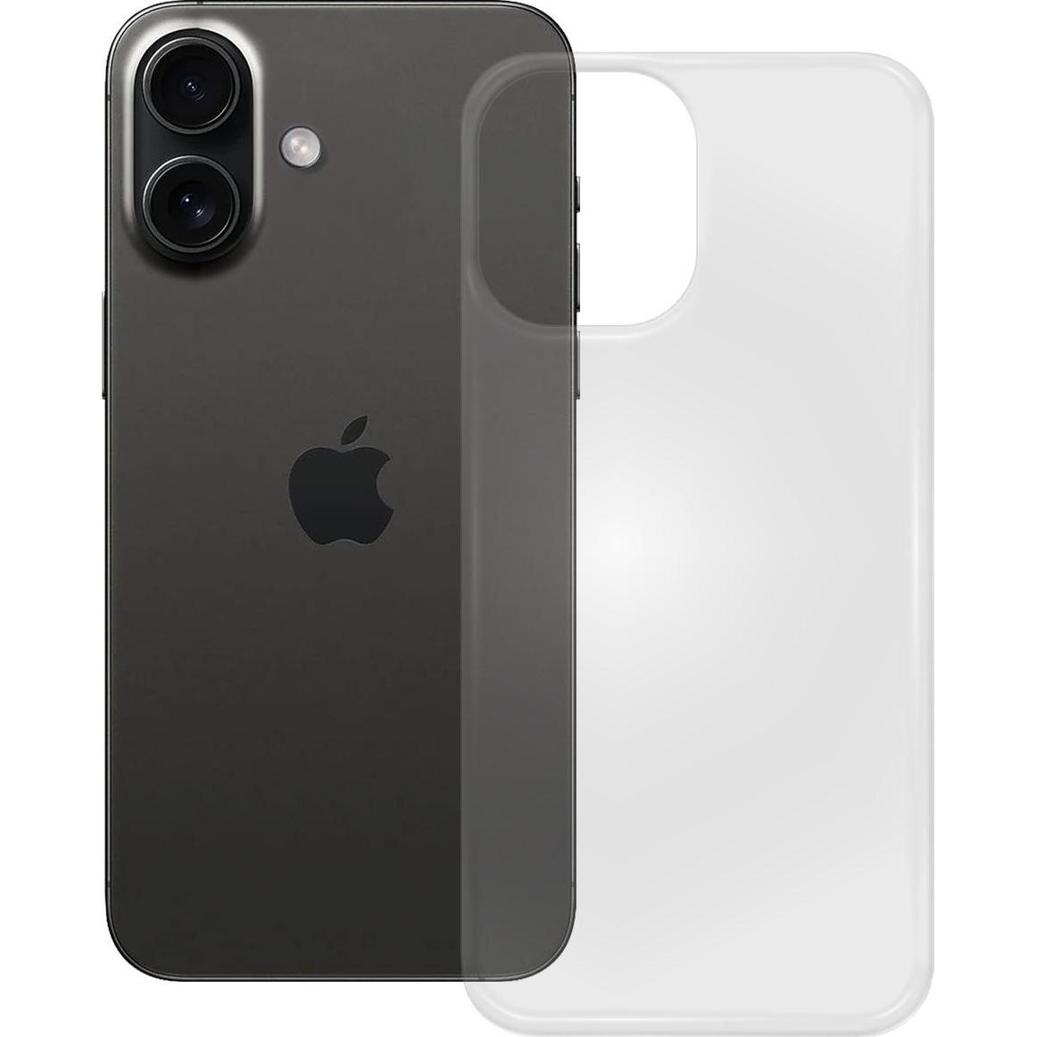 Pedea Soft TPU Case (Apple iPhone 16), Smartphone Hülle, Transparent