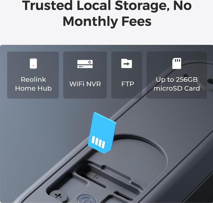 Image du produit Reolink D340B 2K+ WiFi Video Doorbell (Sans fil, WiFi)