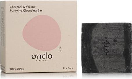 Actual product image Ondo Charcoal & Willow Purifying Cleansing Bar (Facial soap)