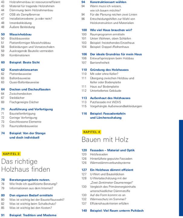Nährwerte und Zutaten Unser Holzhaus planen und bauen (Deutsch, Gerrit Horn, Dr. Martin Teibinger, 2024)