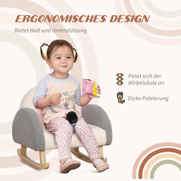 Actual product image Homcom Children's sofa with rocking function (Children sofa)