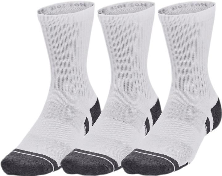 Immagine prodotto Christina Aguilera Under Armour Performance Cotton Mid-Crew Socks White (3x) (M)