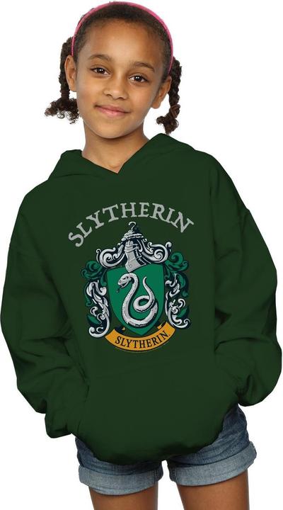 Immagine prodotto Slytherin Crest Felpa con Cappuccio Ragazze (140, 146)