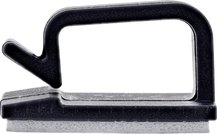 Productafbeelding InLine 10er Pack ® Kabelmanager Klebesockel XL, Nylon, 3M-Klebepad, schwarz