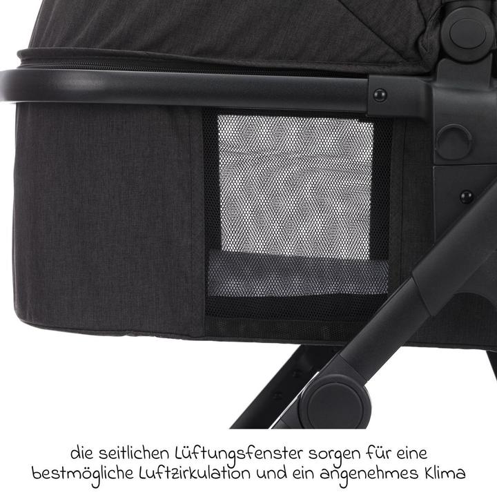 Produktbild Fillikid Kinderwagen 3 in 1 4-1 Kombi-Kinderwagen-Set Fill Jaguar mit (0 Monate - 4 Jahre)