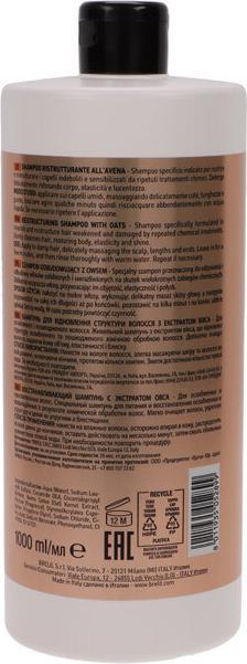 Produktbild Numero Restructuring Shampoo With Oats restrukturyzujący szampon z owsem 1000ml (1000 ml, Flüssiges Shampoo)