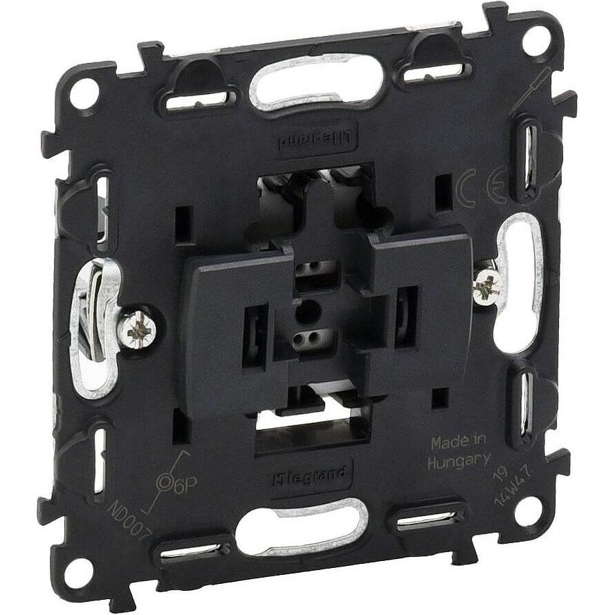 Legrand Einsatz IN’MATIC Taster Wechselkontakt, Taster + Schalter