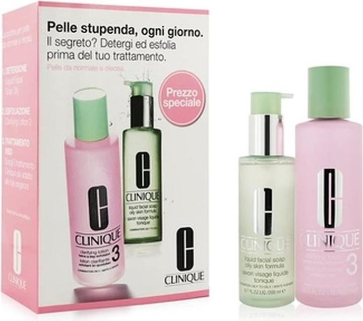 Actual product image Clinique Set (Cleans Skin+ (Cleansing lotion, 600 ml)
