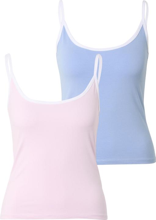 Bianco, Blu polvere, rosa arrossata