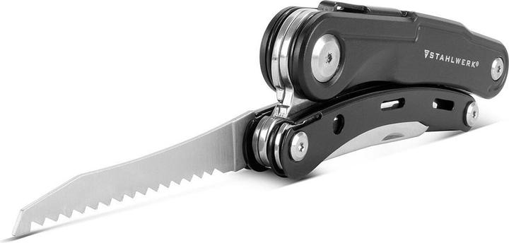Actual product image Stahlwerk Multitool 5 Tools Pocket knife Multifunctional tool Garden shears (5 Functions)