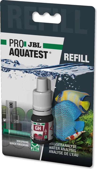 JBL Aquaristik und Terraristik ProAquaTest GH, remplissage (Traitement de l'eau Aquarium)