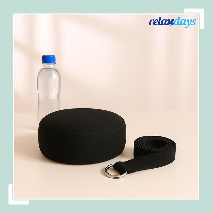 Actual product image Relaxdays Meditation cushion kit (13 cm)