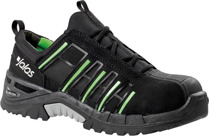 Halbschuh 9915 Exalter schwarz grün S1P Gr. 44