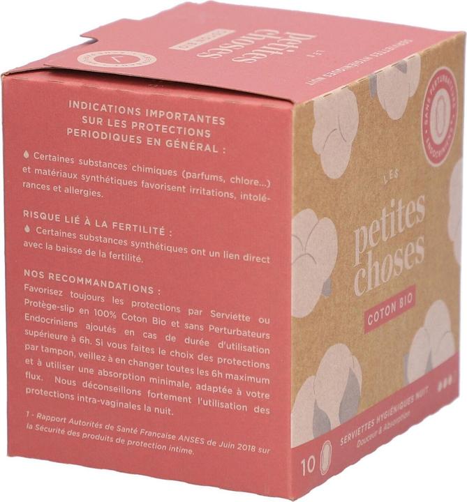Produktbild Les Petites Choses Bio-Damenbinde Nacht (10x)