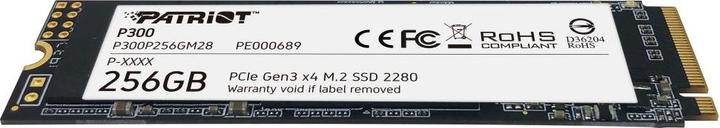 Actual product image Patriot P300 SSD 256GB (256 GB, M.2 2280)
