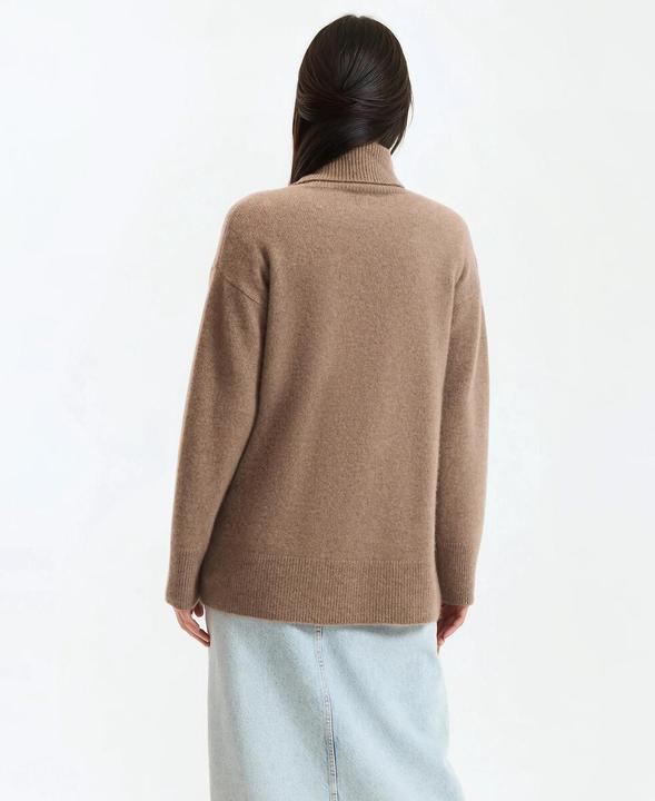 Produktbild La Redoute Collections Kaschmir-Rollkragenpullover (M)