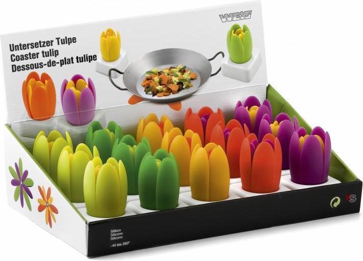 Actual product image Weis s Coaster Tulip Display (30x, Pan coaster)