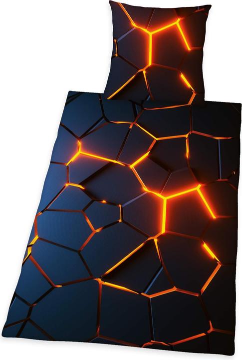 Produktbild Herding 3D Effekt Bettwäsche (140 x 200 cm, 70 x 90 cm)