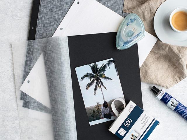 Productafbeelding Goldbuch Fotokarton DIN A4 met glasfolie 20 vel 83006 (A4)