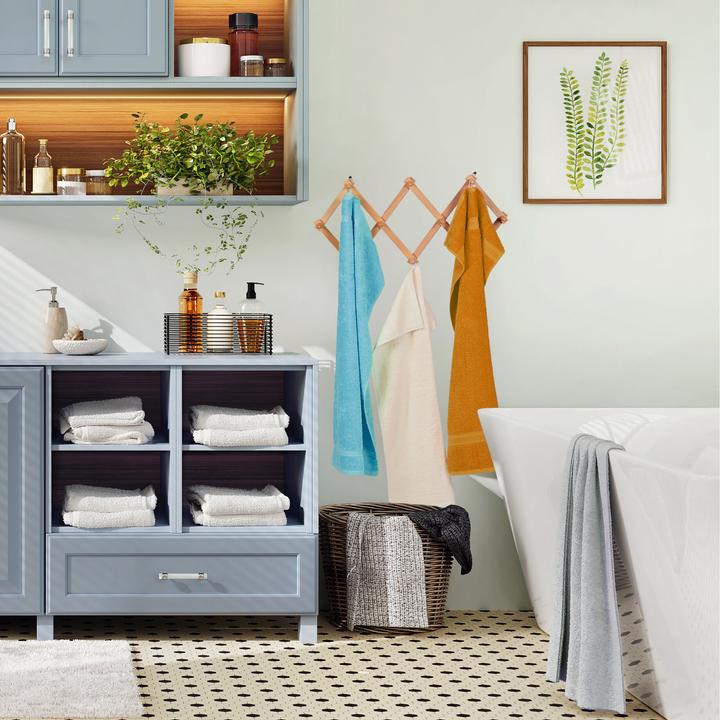 Actual product image Relaxdays Wall coat rack