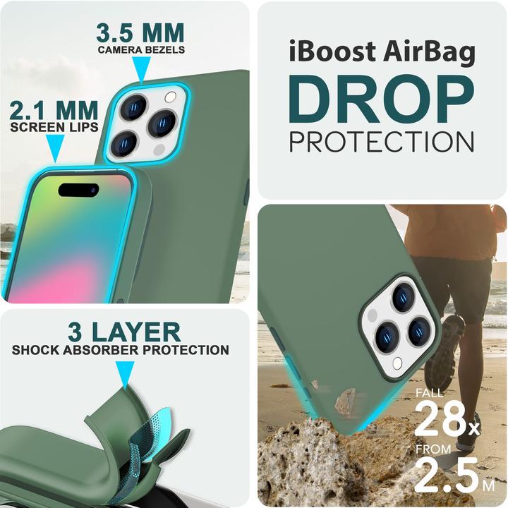 Actual product image Nalia Liquid Silicone MagSafe Cover (Apple iPhone 15 Pro Max)