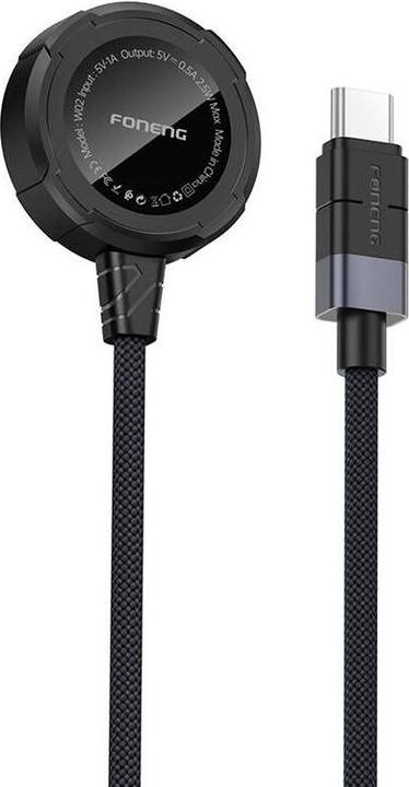 Produktbild Foneng W02 wireless charger for Apple Watch 2.5W, 1m (black)