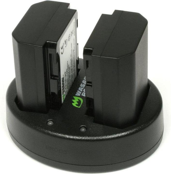 Actual product image Wasabi Power 2 NPW126 batteries and dual charger (Camera battery charger)