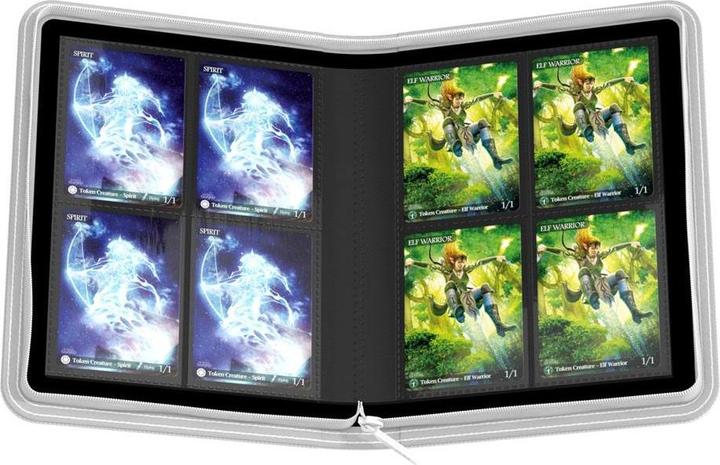 Image du produit Ultimate Guard UGD010352 - Zipfolio 160 – 8-Pocket Xenoskin Kartenmappe, weiss
