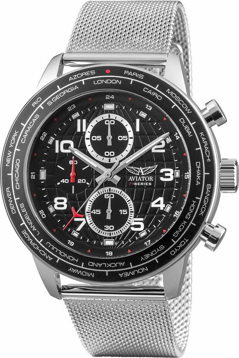 Produktbild Aviator Herrenuhr AVW79886G407 (Ø 46 mm) (Chronograph, 46 mm)