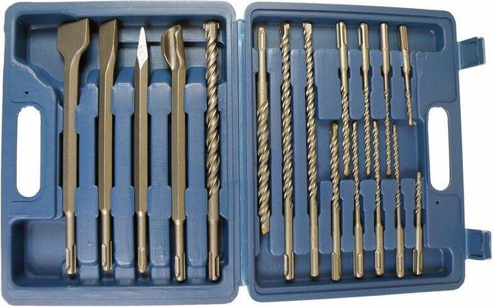 Actual product image Silver CHISEL AND DRILL SET 17 el. (5.5)