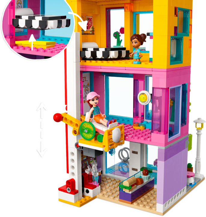 Produktbild LEGO Wohnblock (41704, LEGO Friends)