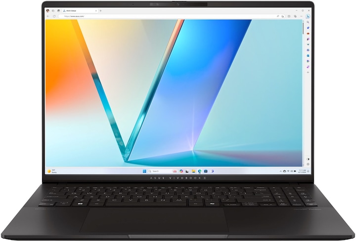 ASUS Vivobook S 16 M5606WA-MX034W Ryzen AI 9 HX 370 16.0 3.2K OLED 120Hz 400nits Glossy 32GB LPDDR5 (15.98", AMD Ryzen AI 9 HX 370, 32 GB, 1000 GB, Eng. Int.)