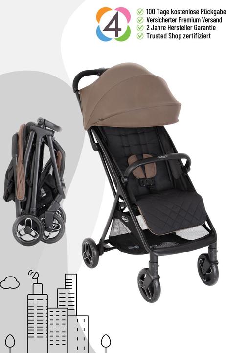 Actual product image Graco Buggy Myavo Fossil 2024