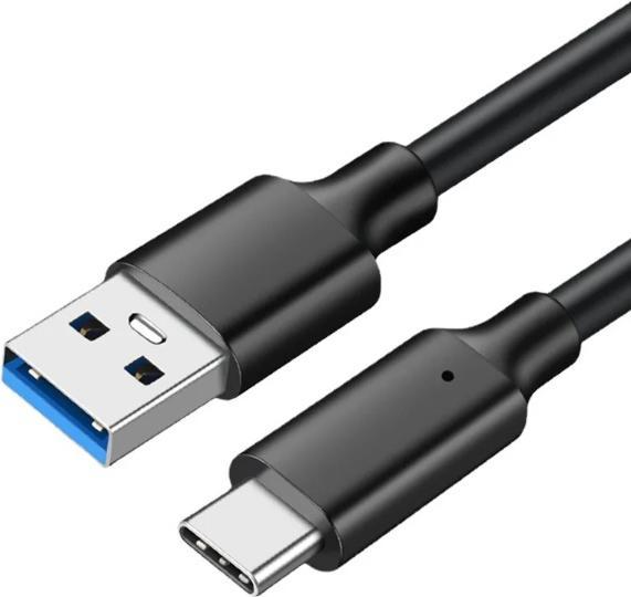 Actual product image Raspberry Pi USB 3.0 Type-C to USB-A Cable 1m, Black (1 m)