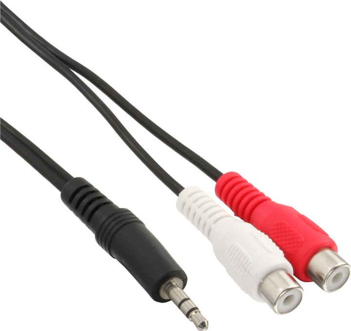 Actual product image Snooper Reverse jack adapter 3.5 mm to RCA jack S7/S8/DB85 (2 m, Cinch)