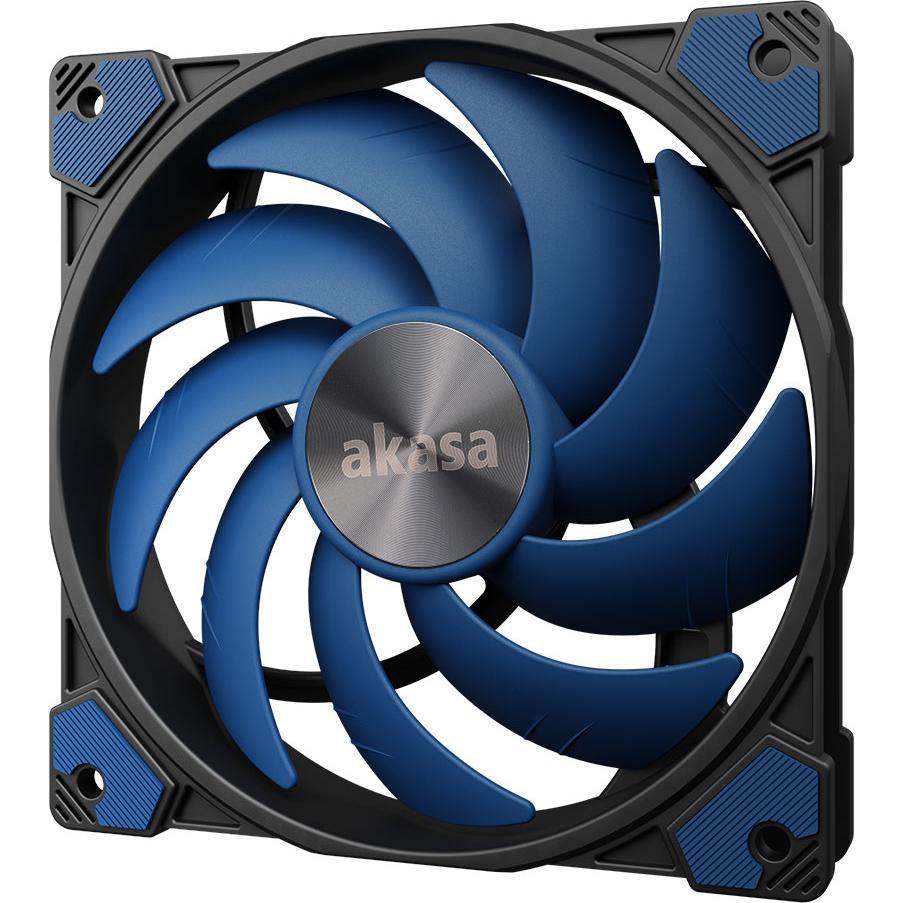 Akasa Ventilatore Alucia SC (120 mm, 1 x), Ventola PC, Blu