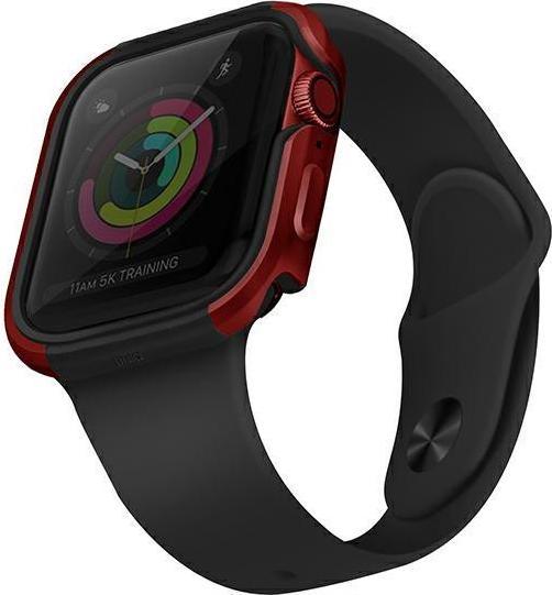 Produktbild Uniq etui Valencia Apple Watch Series 4/5/6/SE 40mm. czerwony/crimson red