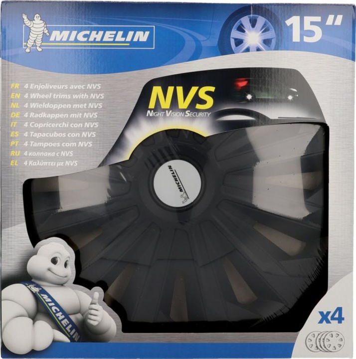 Image du produit Michelin Enjoliveur de roue NVS04 15 (4 pièce(s), 15")